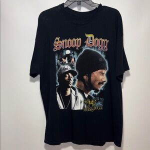 Snoop Dogg Black Graphic Tee